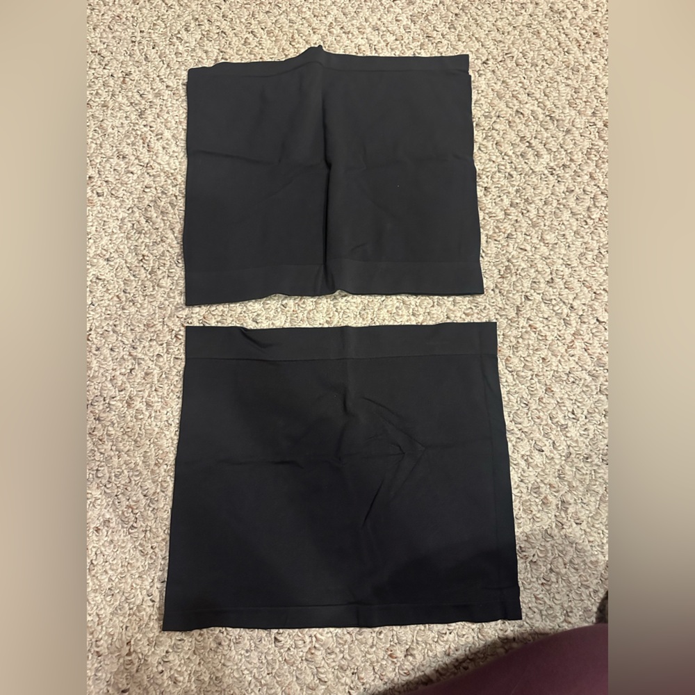 Black maternity belly band